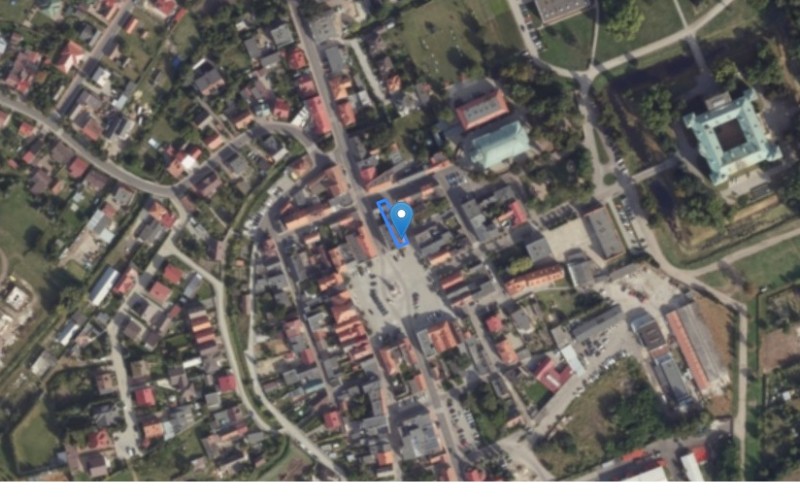 Dom w miejscowości Rydzyna, Rynek 9 (wielkopolskie). Działka numer: 339. Domy. Rynek 9, 64-130, Rydzyna, (woj. wielkopolskie)