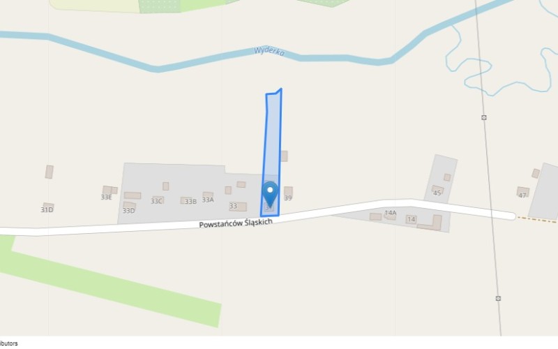 Dom w miejscowości Praszka, Powstańców Śląskich 37 (opolskie). Działka numer: 293/4. Domy. Powstańców Śląskich 37, 46-320, Praszka, (woj. opolskie)