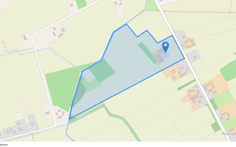 Dom w miejscowości Piotrów, Piotrów 16 (mazowieckie). Działka numer: 1/2. Domy. Piotrów 16, 96-521, Piotrów, (woj. mazowieckie)