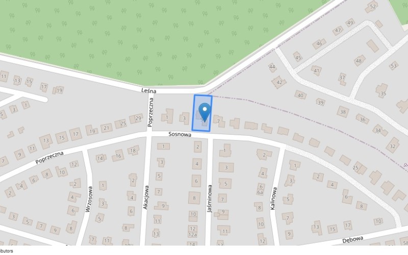 Dom w miejscowości Bartoszyce, Sosnowa 5 (warmińsko-mazurskie). Działka numer: 444/3. Domy. Sosnowa 5, 11-200, Bartoszyce, (woj. warmińsko-mazurskie)