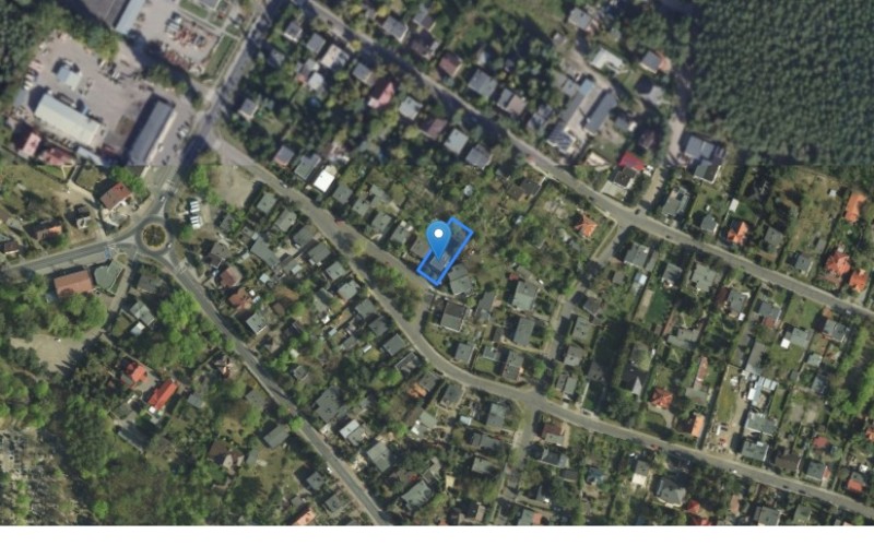 Dom w miejscowości Puszczykowo, Mikołaja Kopernika 60 (wielkopolskie). Działka numer: 993. Domy. Mikołaja Kopernika 60, 62-040, Puszczykowo, (woj. wielkopolskie)
