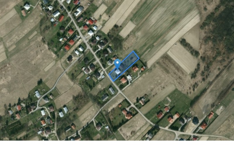 Dom w miejscowości Szczepańcowa, Słoneczna 27 (podkarpackie). Działka numer: 1175. Domy. Słoneczna 27, 38-457, Szczepańcowa, (woj. podkarpackie)