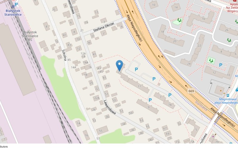 Mieszkanie w miejscowości Białystok, Aleja Niepodległości 13/7 (podlaskie). Mieszkania. Aleja Niepodległości 13/7, 15-643, Białystok, (woj. podlaskie)