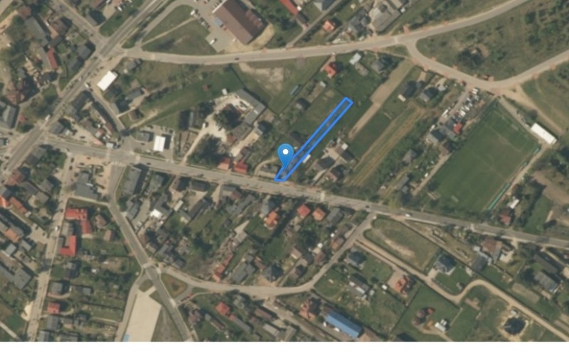 Dom w miejscowości Stryków, Brzezińska 16 (łódzkie). Działka numer: 155/1. Domy. Brzezińska 16, 95-010, Stryków, (woj. łódzkie)