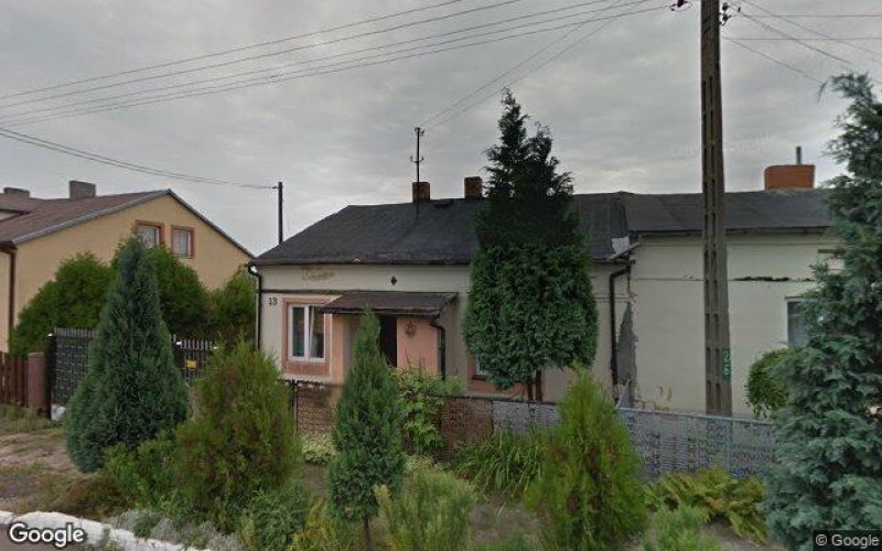 Dom w miejscowości Grabów, Targowa 13 (łódzkie). Działka numer: 313/1. Domy. Targowa 13, 99-150, Grabów, (woj. łódzkie)