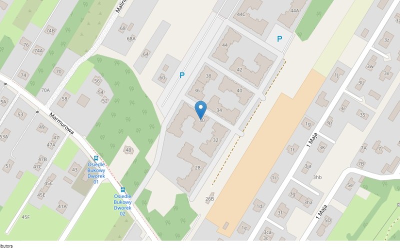 Miejsce postojowe w miejscowości Jabłonna, Marmurowa 30/56 (mazowieckie). Garaże i miejsca postojowe. Marmurowa 30/56, 05-110, Jabłonna, (woj. mazowieckie)