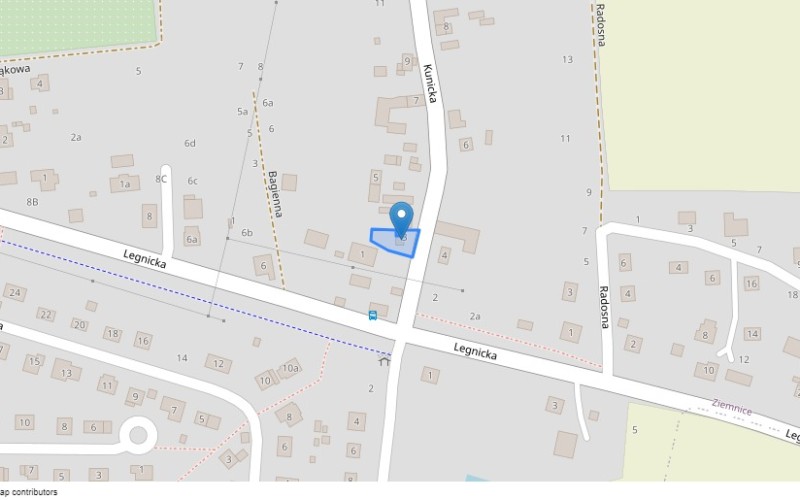 Dom w miejscowości Ziemnice, Kunicka 3 (dolnośląskie). Działka numer: 389/4. Domy. Kunicka 3, 59-216, Ziemnice, (woj. dolnośląskie)