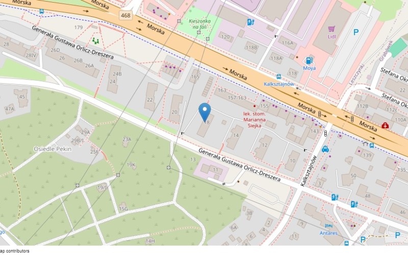 Mieszkanie w miejscowości Gdynia, Generała Gustawa Orlicz-Dreszera 18/11 (pomorskie). Mieszkania. Generała Gustawa Orlicz-Dreszera 18/11, 81-207, Gdynia, (woj. pomorskie)