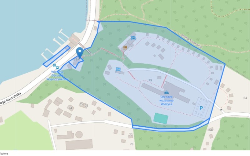 Nieruchomość komercyjna w miejscowości Kolano, Kolano 79 (pomorskie). Nieruchomości komercyjne. Kolano 79, 83-315, Kolano, (woj. pomorskie)