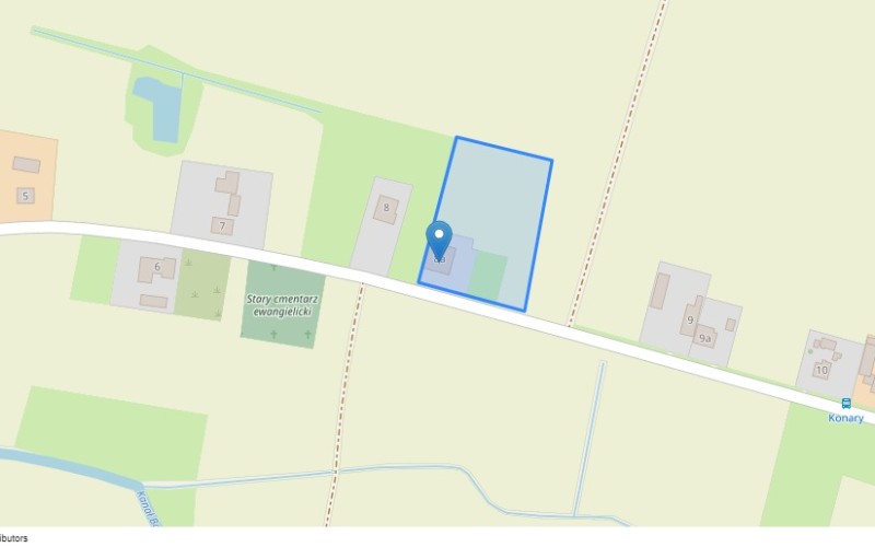 Nieruchomość w miejscowości Konary, Konary (kujawsko-pomorskie). Inne. Konary, 88-133, Konary, (woj. kujawsko-pomorskie)