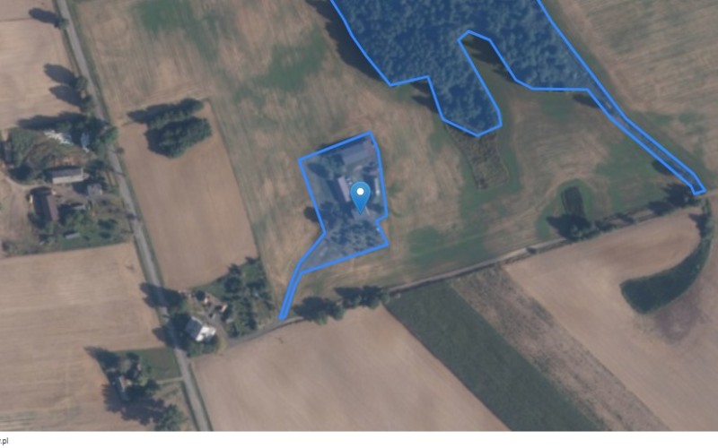 Dom w miejscowości Bądecz, Bądecz 55 (wielkopolskie). Działki numer: 31/3, 31/5. Domy. Bądecz 55, 89-320, Bądecz, (woj. wielkopolskie)