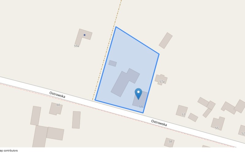Nieruchomość komercyjna w miejscowości Biskupice Ołoboczne, Ostrowska 59 (wielkopolskie). Nieruchomości komercyjne. Ostrowska 59, 63-460, Biskupice Ołoboczne, (woj. wielkopolskie)