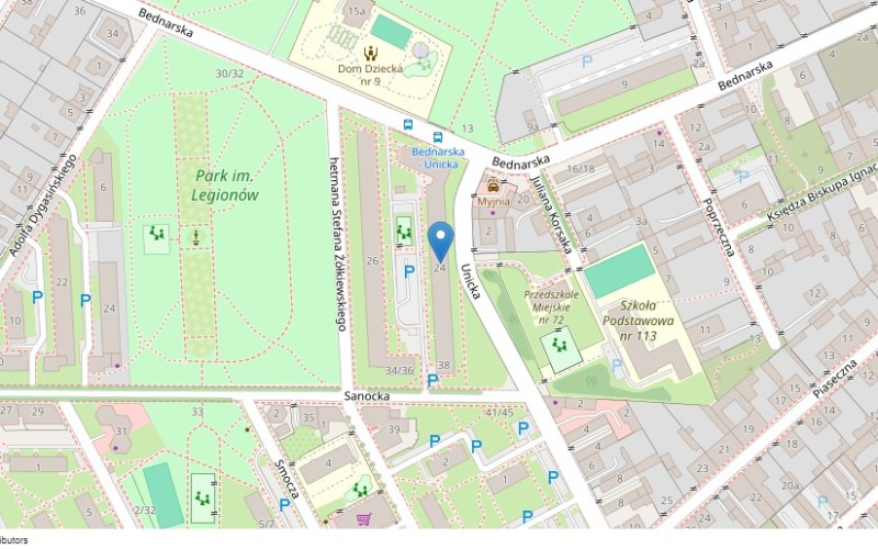 Mieszkanie w miejscowości Łódź, Bednarska 24/32 (łódzkie). Mieszkania. Bednarska 24/32, 93-030, Łódź, (woj. łódzkie)