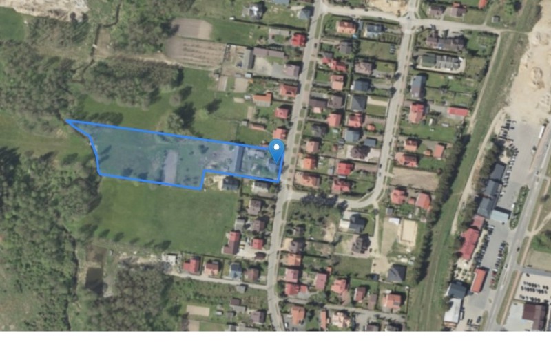 Dom w miejscowości Łomża, Kraska 128 (podlaskie). Działka numer: 40193/4. Domy. Kraska 128, 18-400, Łomża, (woj. podlaskie)