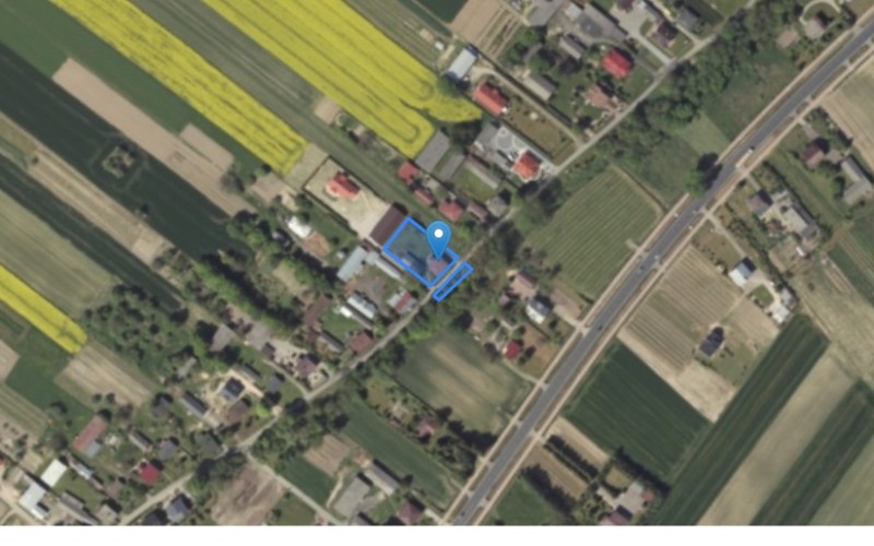 Dom w miejscowości Matczyn, Matczyn 40 (lubelskie). Działki numer: 504/2, 125. Domy. Matczyn 40, 24-200, Matczyn, (woj. lubelskie)