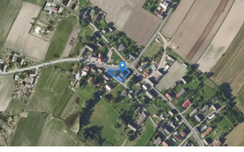 Dom w miejscowości Cieszyn, Wielkopolska 23 (wielkopolskie). Działka numer: 525/2. Domy. Wielkopolska 23, 63-435, Cieszyn, (woj. wielkopolskie)