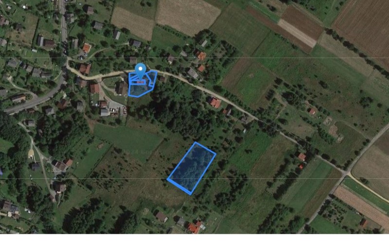 Dom w miejscowości Płaza, Role 8 (małopolskie). Działki numer: 369/1, 3291, 1476/2, 368/1, 2894, 374, 373, 360. Domy. Role 8, 32-552, Płaza, (woj. małopolskie)