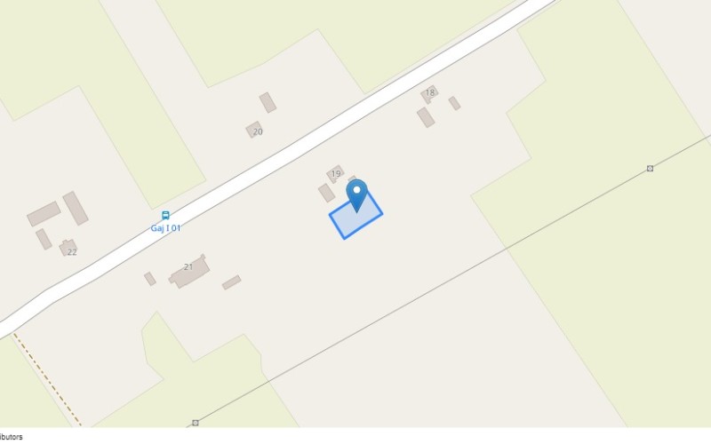 Grunt w miejscowości Gaj, Gaj (warmińsko-mazurskie). Działka numer: 122/3. Działki i grunty. Gaj, 11-015, Gaj, (woj. warmińsko-mazurskie)