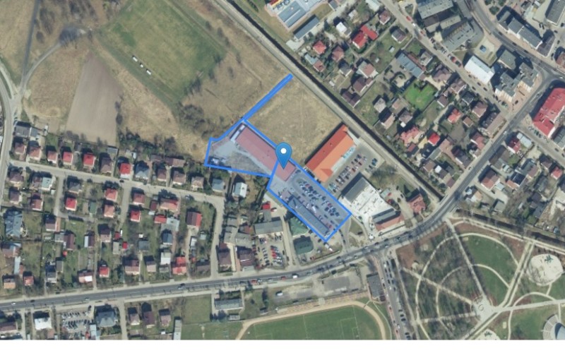 Nieruchomość komercyjna w miejscowości Łuków, Warszawska (lubelskie). Nieruchomości komercyjne. Warszawska, 21-400, Łuków, (woj. lubelskie)