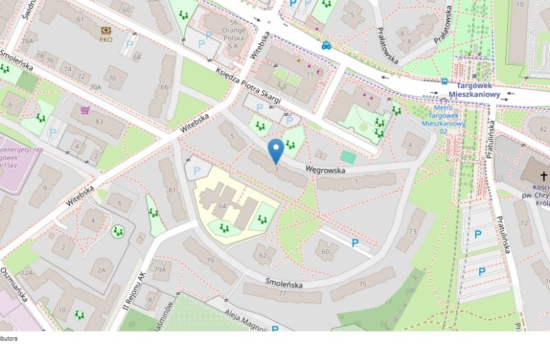 Mieszkanie w miejscowości Warszawa, Węgrowska 3/9 (mazowieckie). Mieszkania. Węgrowska 3/9, 03-507, Warszawa, (woj. mazowieckie)