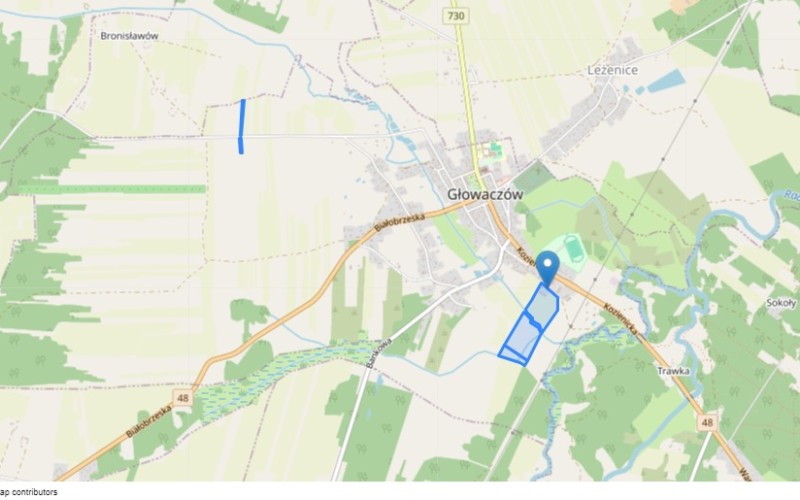 Dom w miejscowości Głowaczów, Głowaczów (mazowieckie). Działki numer: 301, 366, 790, 838, 424. Domy. Głowaczów, 26-903, Głowaczów, (woj. mazowieckie)