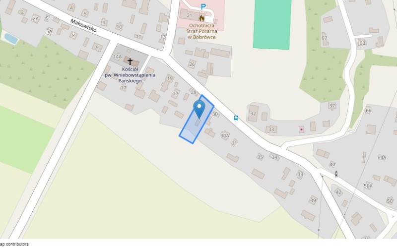 Nieruchomość w miejscowości Bobrówka, Bobrówka (podkarpackie). Inne. Bobrówka, 37-542, Bobrówka, (woj. podkarpackie)