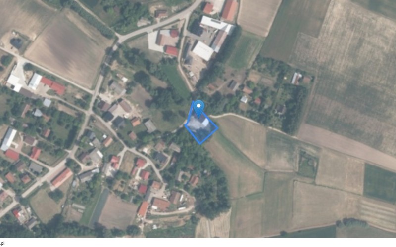 Dom w miejscowości Baranów, Baranów 29 (świętokrzyskie). Działka numer: 115. Domy. Baranów 29, 28-530, Baranów, (woj. świętokrzyskie)