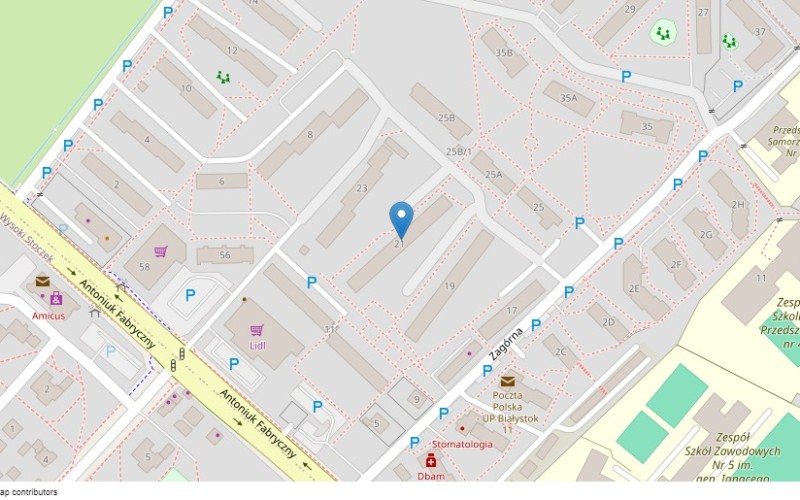 Mieszkanie w miejscowości Białystok, Zagórna 21/24 (podlaskie). Mieszkania. Zagórna 21/24, 15-794, Białystok, (woj. podlaskie)