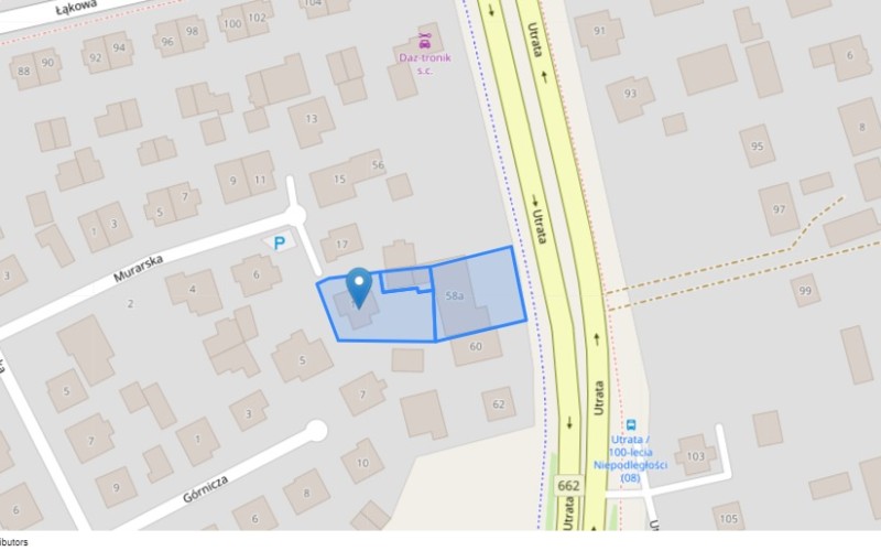 Dom w miejscowości Suwałki, Murarska 19, Utrata 58A (podlaskie). Działki numer: 33429/10, 33426/2, 33426/1. Domy. Murarska 19, Utrata 58A, 16-400, Suwałki, (woj. podlaskie)