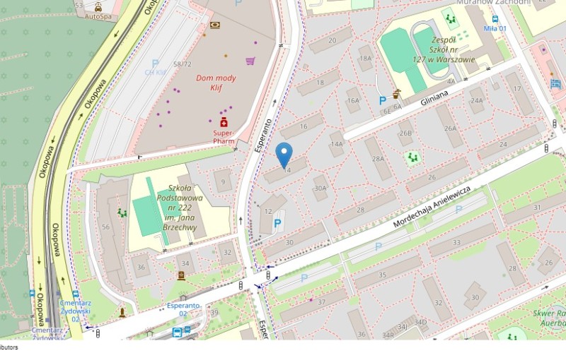Mieszkanie w miejscowości Warszawa, Esperanto 14/28 (mazowieckie). Mieszkania. Esperanto 14/28, 01-049, Warszawa, (woj. mazowieckie)