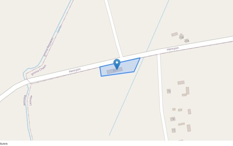 Nieruchomość w miejscowości Leonów, Leonów (lubelskie). Inne. Leonów, 22-363, Leonów, (woj. lubelskie)