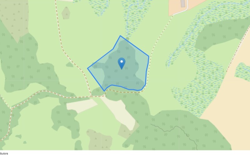 Grunt w miejscowości Żabin, Żabin (warmińsko-mazurskie). Działka numer: 239/7. Działki i grunty. Żabin, 19-520, Żabin, (woj. warmińsko-mazurskie)