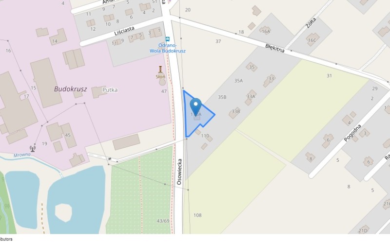 Dom w miejscowości Odrano-Wola, Osowiecka 110A (mazowieckie). Działka numer: 393/2. Domy. Osowiecka 110A, 05-825, Odrano-Wola, (woj. mazowieckie)