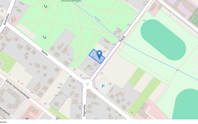Dom w miejscowości Zduńska Wola, Piwna 30 (łódzkie). Działka numer: 289/1. Domy. Piwna 30, 98-220, Zduńska Wola, (woj. łódzkie)