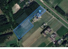 Dom w miejscowości Sierakowice Lewe, Sierakowice Lewe 121 (łódzkie). Działka numer: 160/1. Domy. Sierakowice Lewe 121, 96-100, Sierakowice Lewe, (woj. łódzkie)