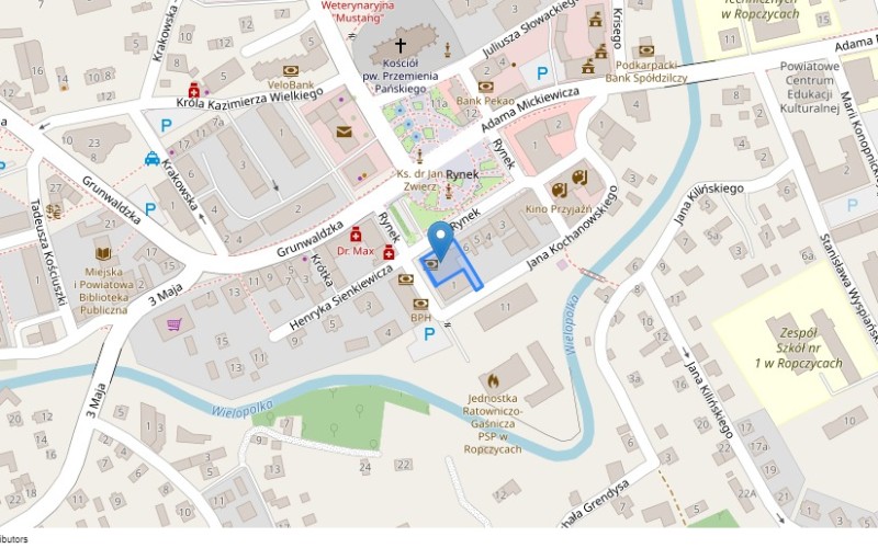 Nieruchomość komercyjna w miejscowości Ropczyce, Rynek 7 (podkarpackie). Nieruchomości komercyjne. Rynek 7, 39-100, Ropczyce, (woj. podkarpackie)
