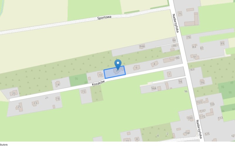 Dom w miejscowości Szamoty, Kozaków 8 (mazowieckie). Działka numer: 14/7. Domy. Kozaków 8, 05-830, Szamoty, (woj. mazowieckie)