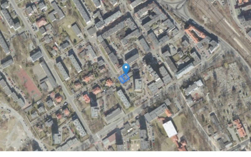 Dom w miejscowości Mysłowice, Wojska Polskiego 11A (śląskie). Działki numer: 9044/453, 9043/453. Domy. Wojska Polskiego 11A, 41-400, Mysłowice, (woj. śląskie)