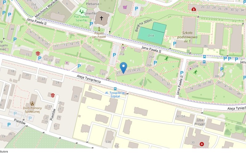 Mieszkanie w miejscowości Bolesławiec, Jana Pawła II 22/5 (dolnośląskie). Mieszkania. Jana Pawła II 22/5, 59-700, Bolesławiec, (woj. dolnośląskie)