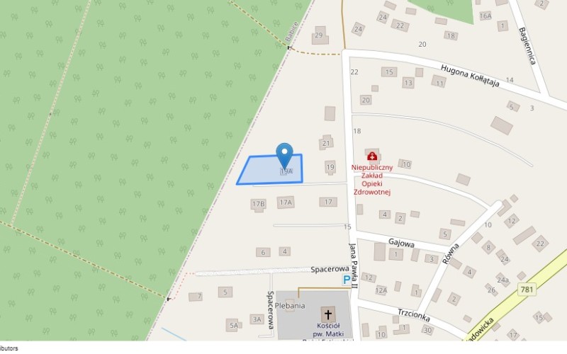 Dom w miejscowości Jankowice, Jana Pawła II 19A (małopolskie). Działka numer: 1/103. Domy. Jana Pawła II 19A, 32-551, Jankowice, (woj. małopolskie)