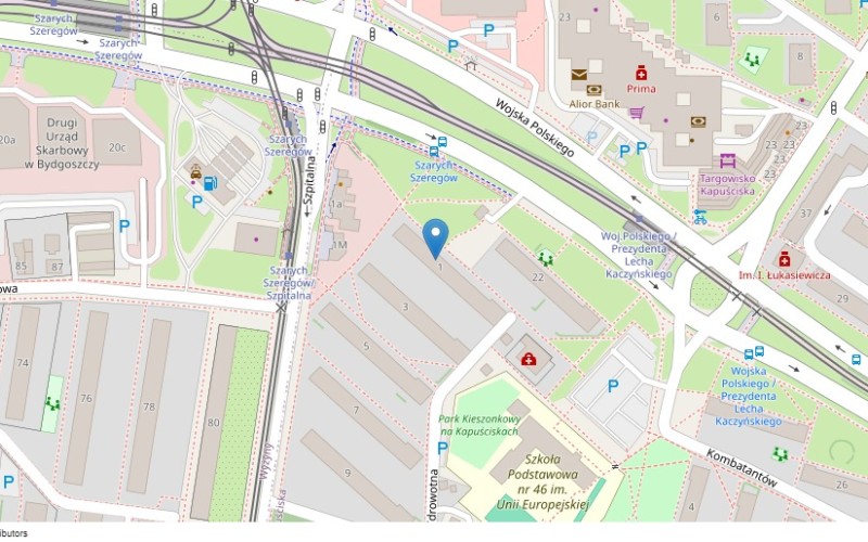 Mieszkanie w miejscowości Bydgoszcz, Szpitalna 1/54 (kujawsko-pomorskie). Mieszkania. Szpitalna 1/54, 85-829, Bydgoszcz, (woj. kujawsko-pomorskie)