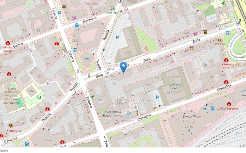 Miejsce postojowe w miejscowości Warszawa, Złota 79/ garaż nr 7 (mazowieckie). Garaże i miejsca postojowe. Złota 79/ garaż nr 7, 00-819, Warszawa, (woj. mazowieckie)