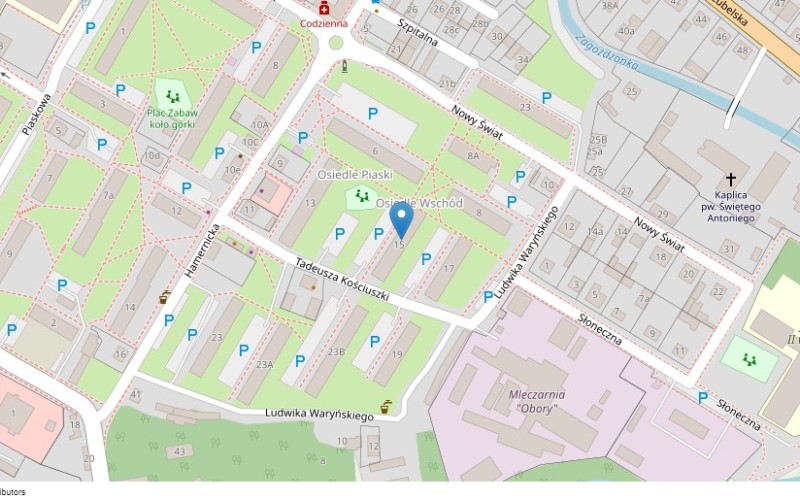 Mieszkanie w miejscowości Kozienice, Hamernicka 15/10 (mazowieckie). Mieszkania. Hamernicka 15/10, 26-900, Kozienice, (woj. mazowieckie)