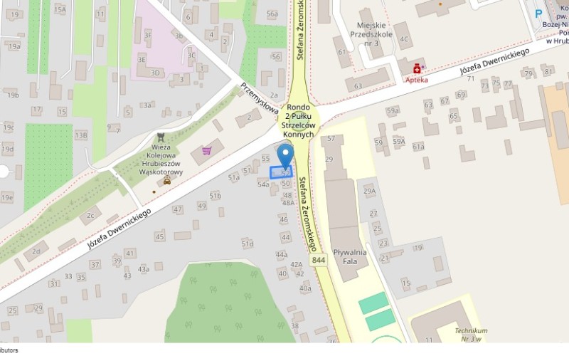 Dom w miejscowości Hrubieszów, Stefana Żeromskiego 52 (lubelskie). Działka numer: 24/1. Domy. Stefana Żeromskiego 52, 22-500, Hrubieszów, (woj. lubelskie)