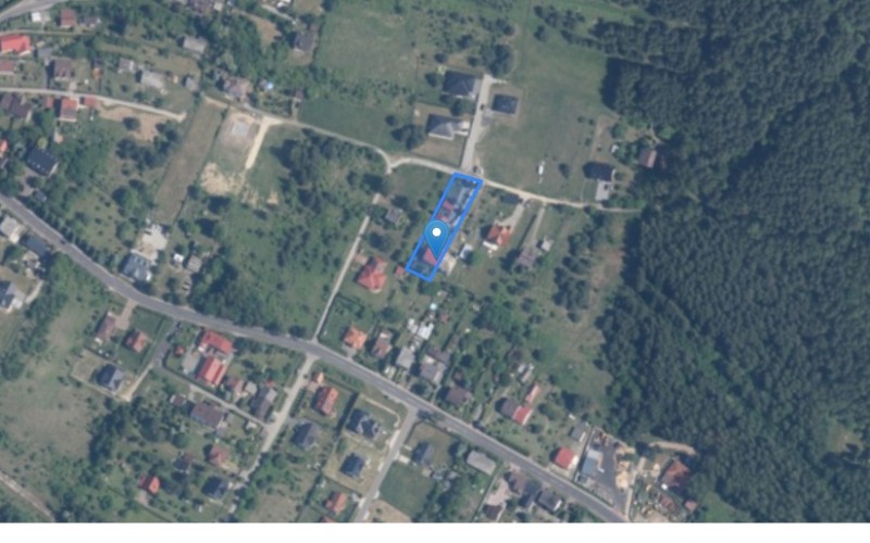 Dom w miejscowości Trzebinia, Grunwaldzka 48 (małopolskie). Działka numer: 53/13. Domy. Grunwaldzka 48, 32-540, Trzebinia, (woj. małopolskie)