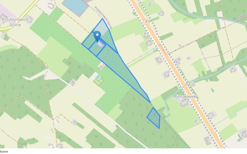 Dom w miejscowości Przyborowice Dolne, Przyborowice Dolne 3 (mazowieckie). Działki numer: 34/1, 24, 28/1, 28/2. Domy. Przyborowice Dolne 3, 09-142, Przyborowice Dolne, (woj. mazowieckie)