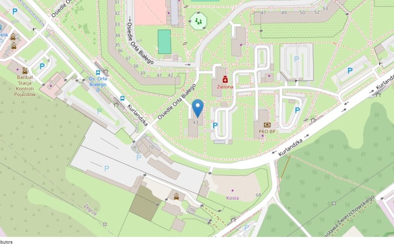 Mieszkanie w miejscowości Poznań, Osiedle Orła Białego 43/109 (wielkopolskie). Mieszkania. Osiedle Orła Białego 43/109, 61-251, Poznań, (woj. wielkopolskie)