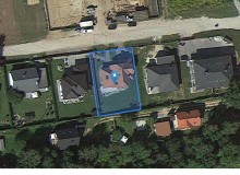 Dom w miejscowości Zgierz, Karpacka 1A (łódzkie). Działka numer: 1308/4. Domy. Karpacka 1A, 95-100, Zgierz, (woj. łódzkie)