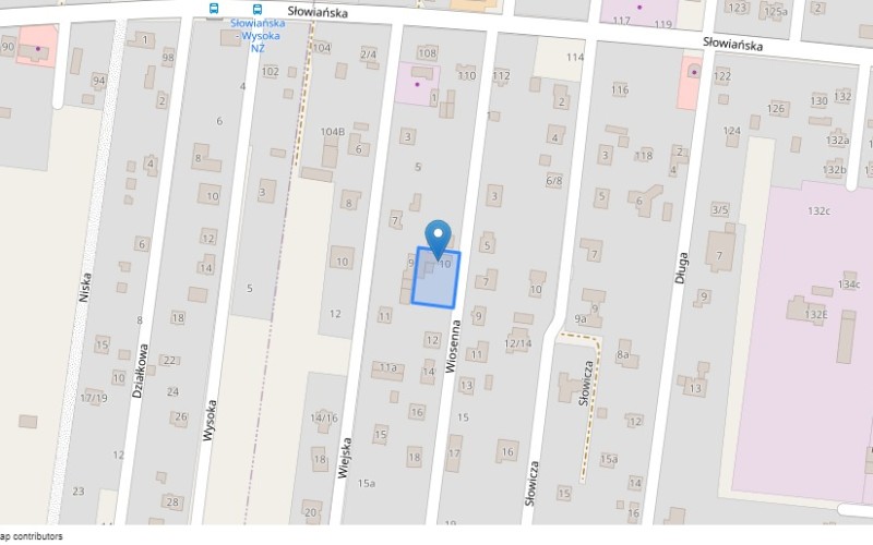 Dom w miejscowości Antoniew, Wiosenna 10 (łódzkie). Działka numer: 62/5. Domy. Wiosenna 10, 95-070, Antoniew, (woj. łódzkie)