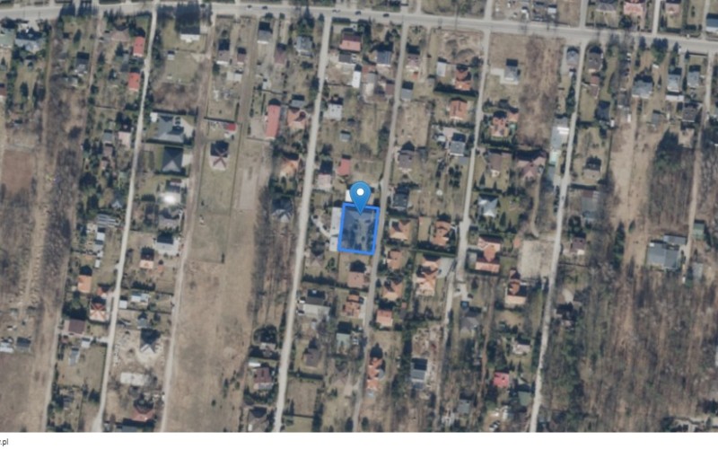 Dom w miejscowości Antoniew, Wiosenna 10 (łódzkie). Działka numer: 62/5. Domy. Wiosenna 10, 95-070, Antoniew, (woj. łódzkie)